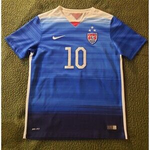 Carli Lloyd USA Women Soccer Team Nike Jersey #10 Size Youth Large Kids Boy Girl
